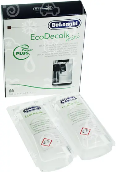 odvápňovač EcoDecalk mini, 2x100 ml, DeLonghi